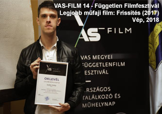 Vas-Film 14 Függetlenfilm Fesztivál - Frissítés